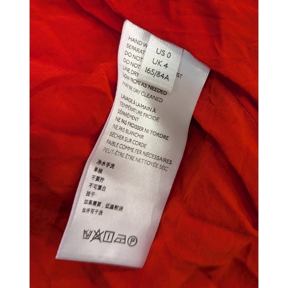 Anthropologie Boswell Textured Wrap Dress Size 0 - Picture 6 of 10